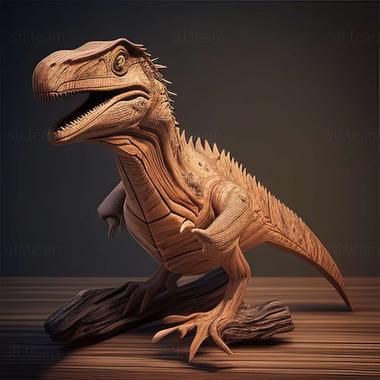 3D model Metriacanthosaurus (STL)